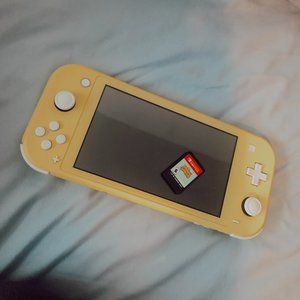 NINTENDO SWITCH WITH ANIMAL CROSSING